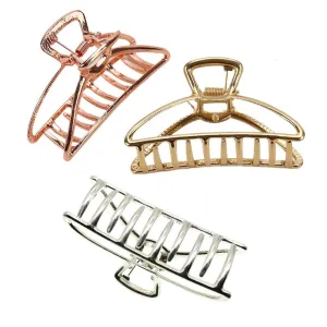 3-Pack: Metal Hair Clips