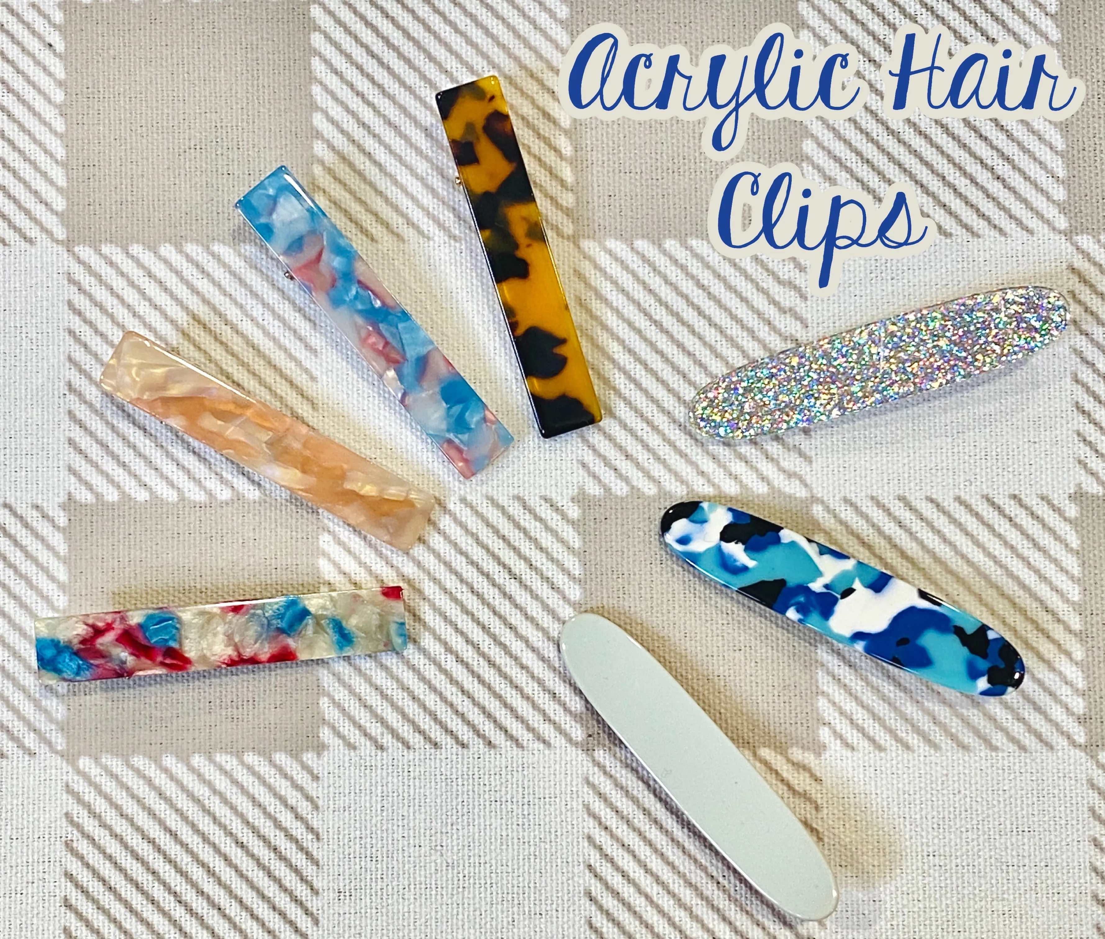 Acrylic Alligator Clips