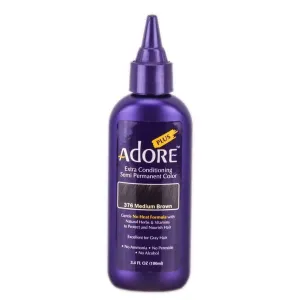 Adore Plus Hair Color For Gray Hair - 376 Medium Brown