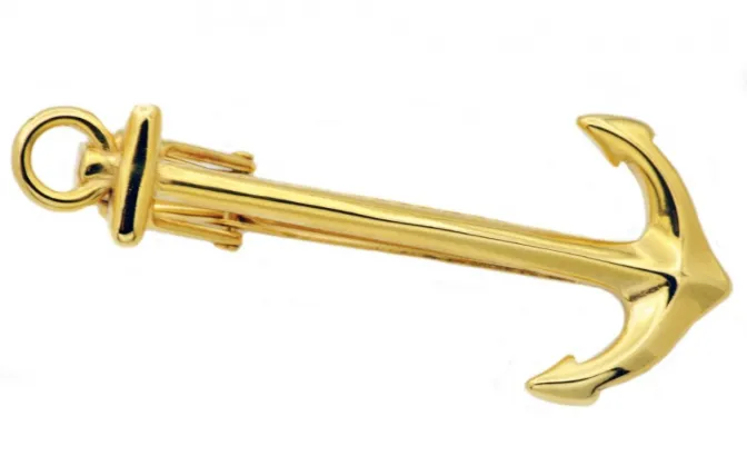 Anchor Tie Clip