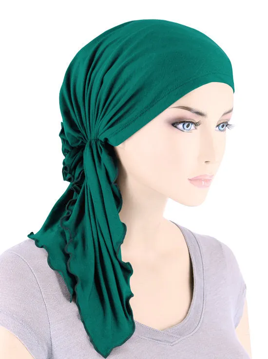 Bamboo Bella Scarf Emerald Green