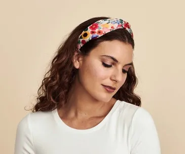 Blossom Silky Twisted Headband