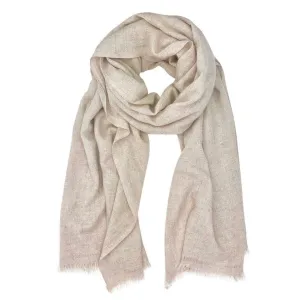 Blush Handloom Cashmere Scarf