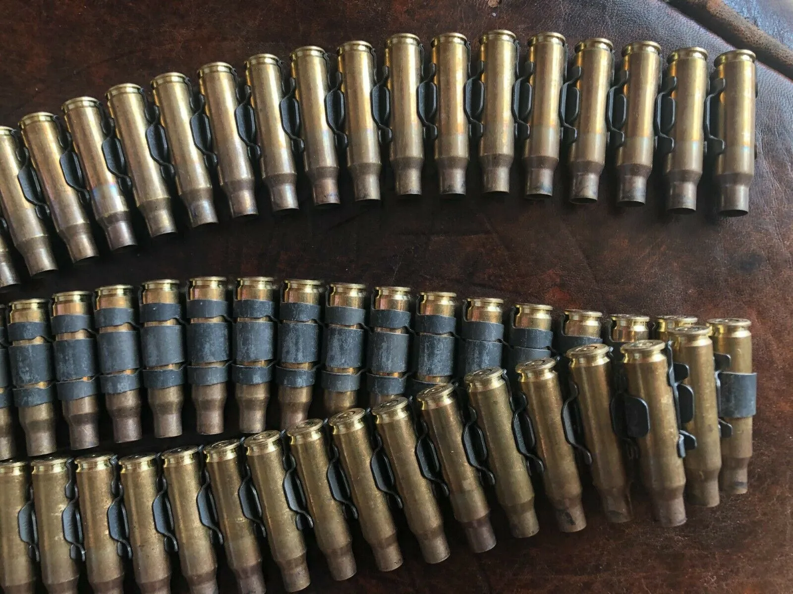 Bullet Belt: Genuine Brass 7.62 Calibre