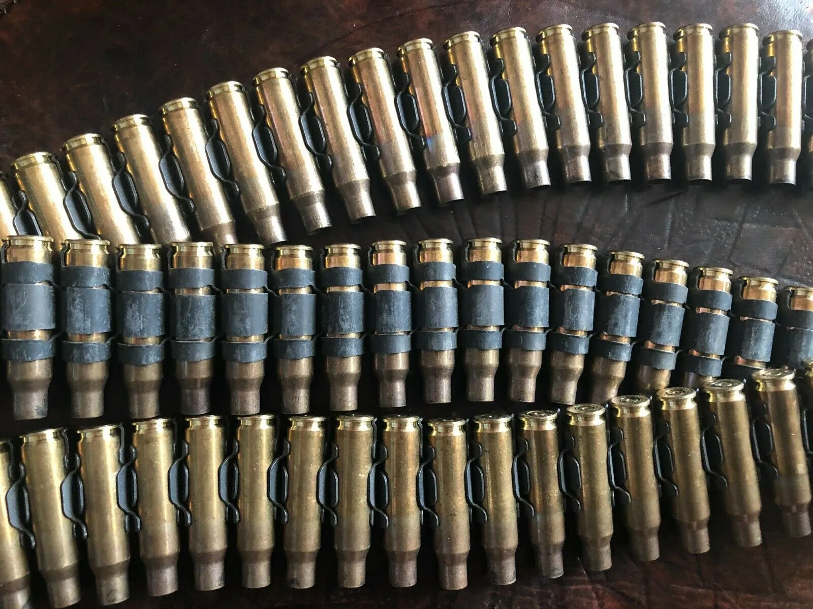 Bullet Belt: Genuine Brass 7.62 Calibre