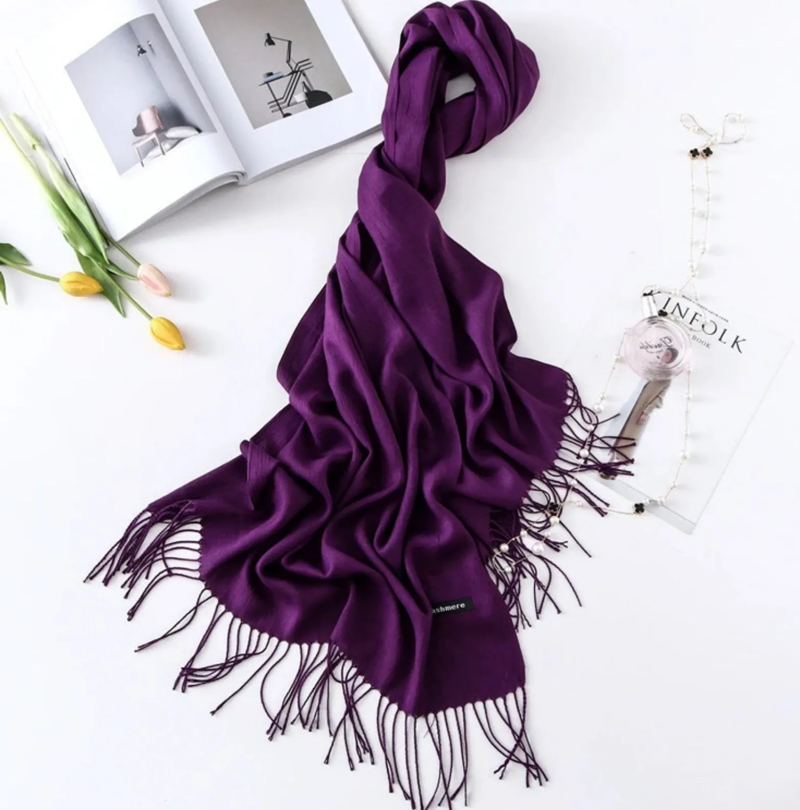 CASHMERE SCARF/SHAWL