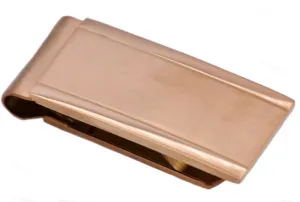 Chocolate Plated Stainless Steel Money Clip