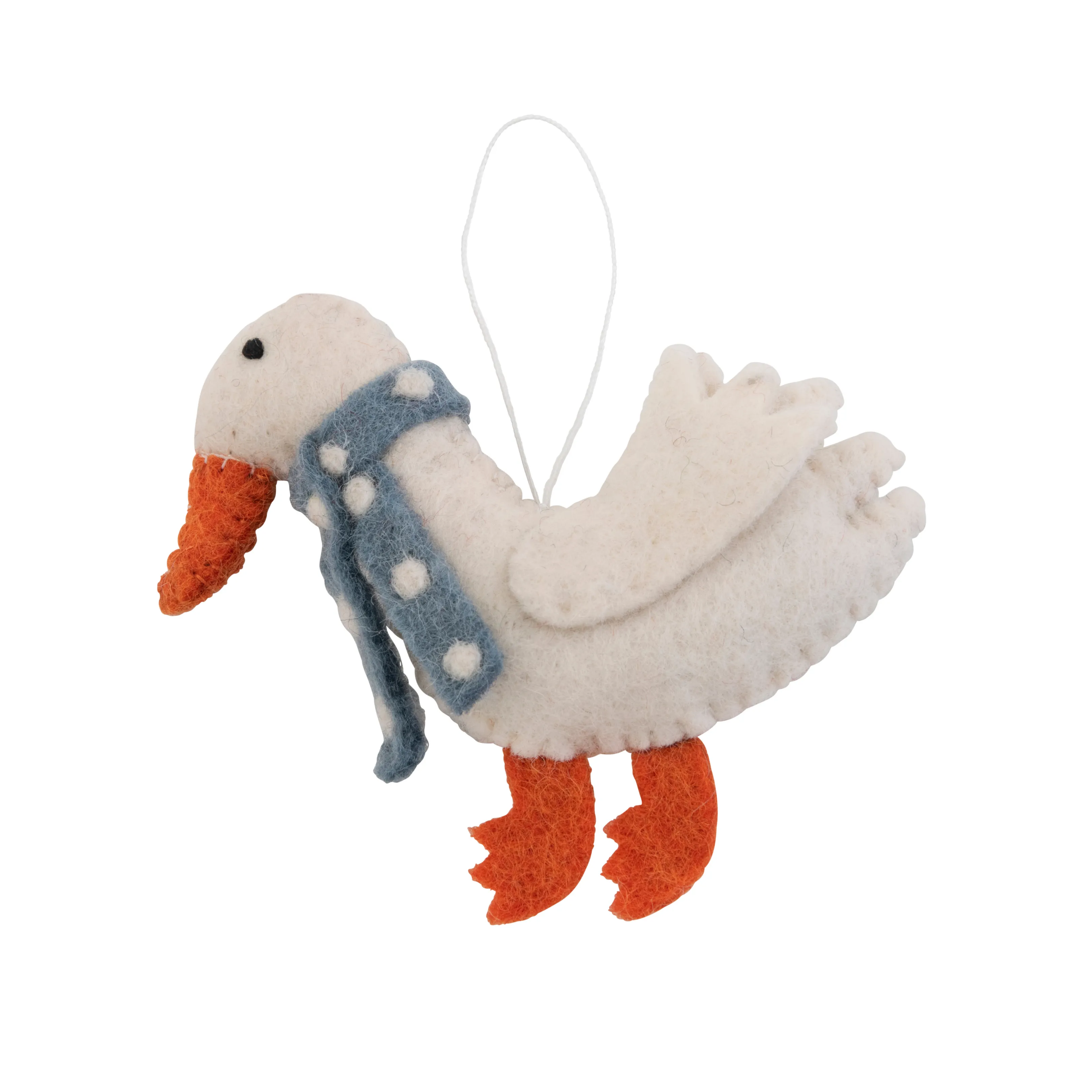 Christmas Geese in scarves