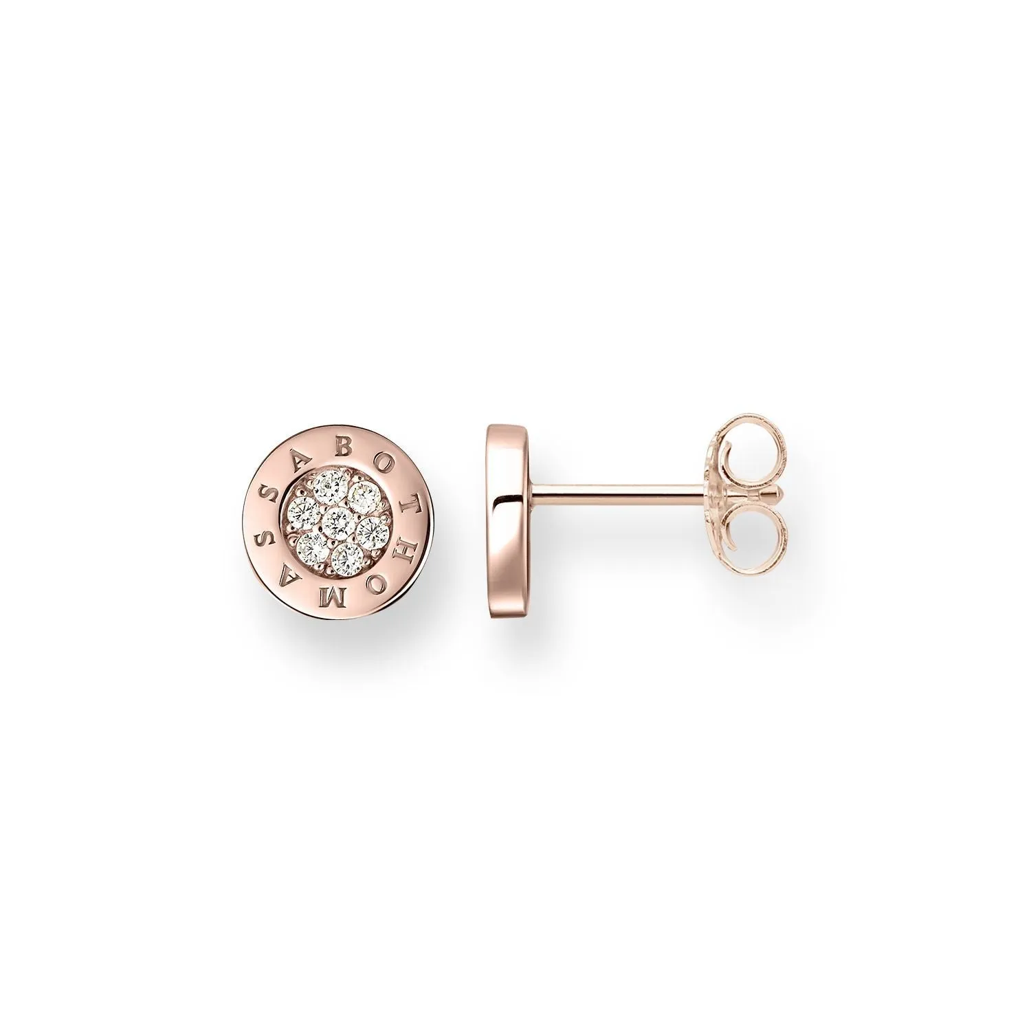 Classic Pavé Stud Earrings