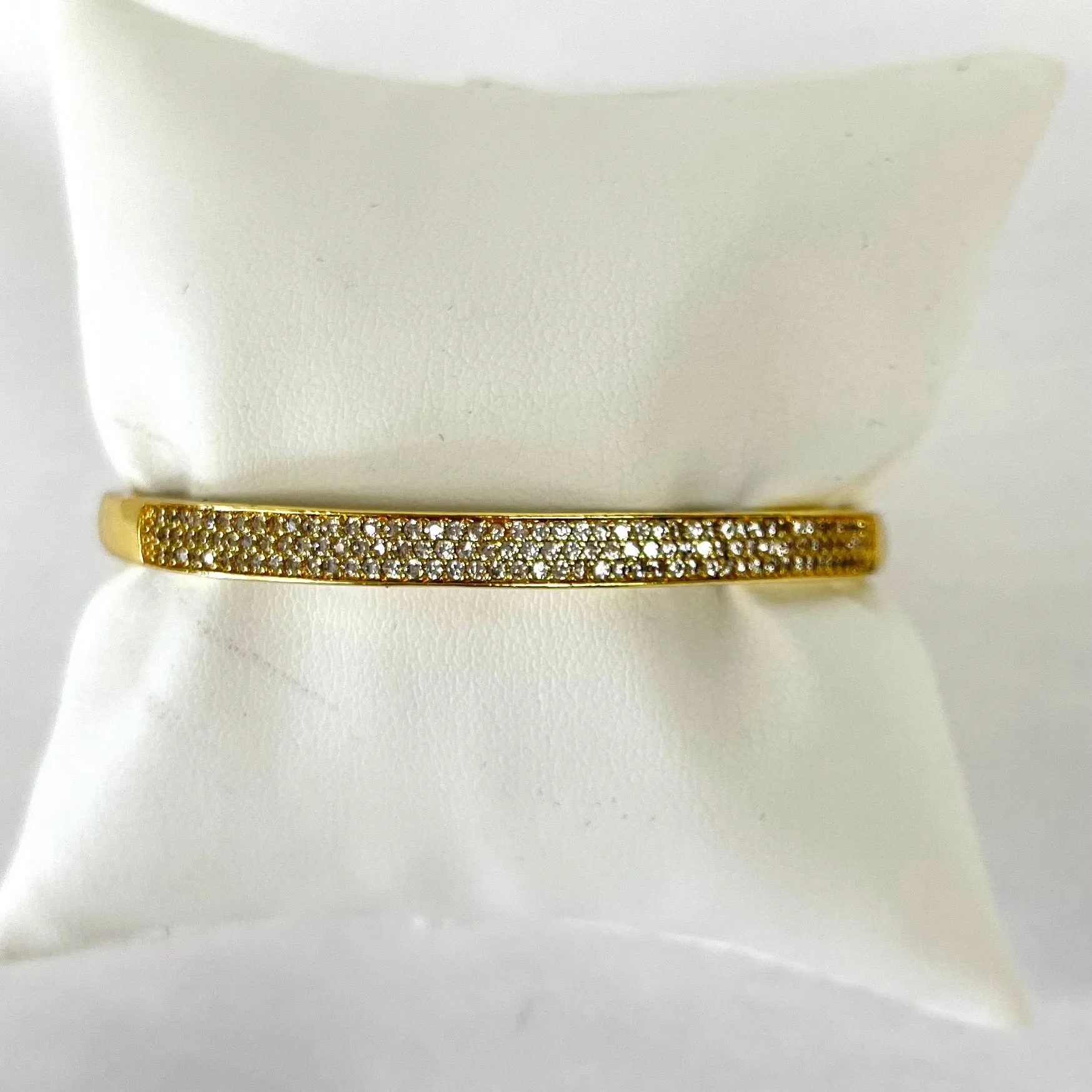 Delicate CZ Cuff Bracelet