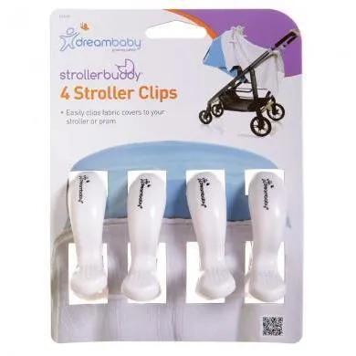 Dreambaby Stroller Buddy Clips 4pk