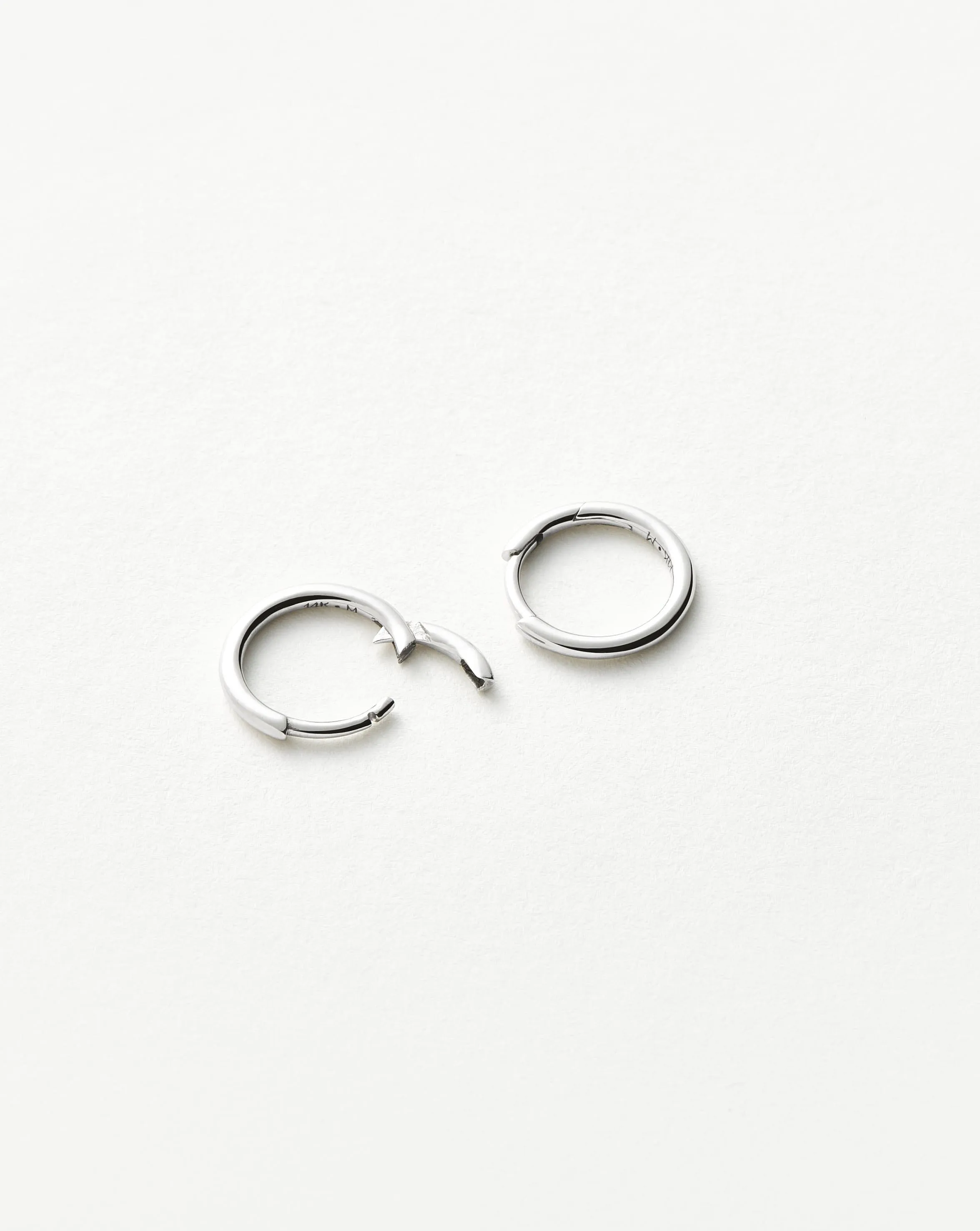 Fine Classic Mini Hoop Earrings