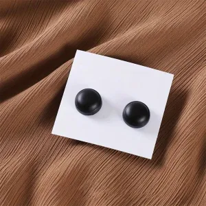 Frosted Magnet Hijab Pins- Black