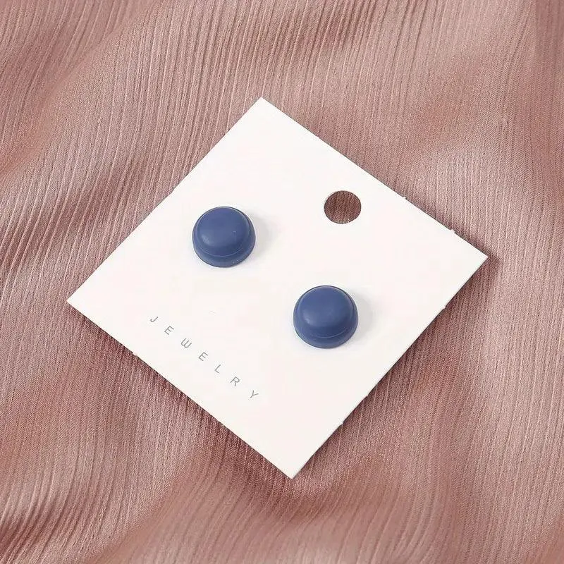 Frosted Magnet Hijab Pins- Royal Blue