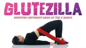 GLUTEZILLA Patented Hip Thrust Glute Workout Resistance Band