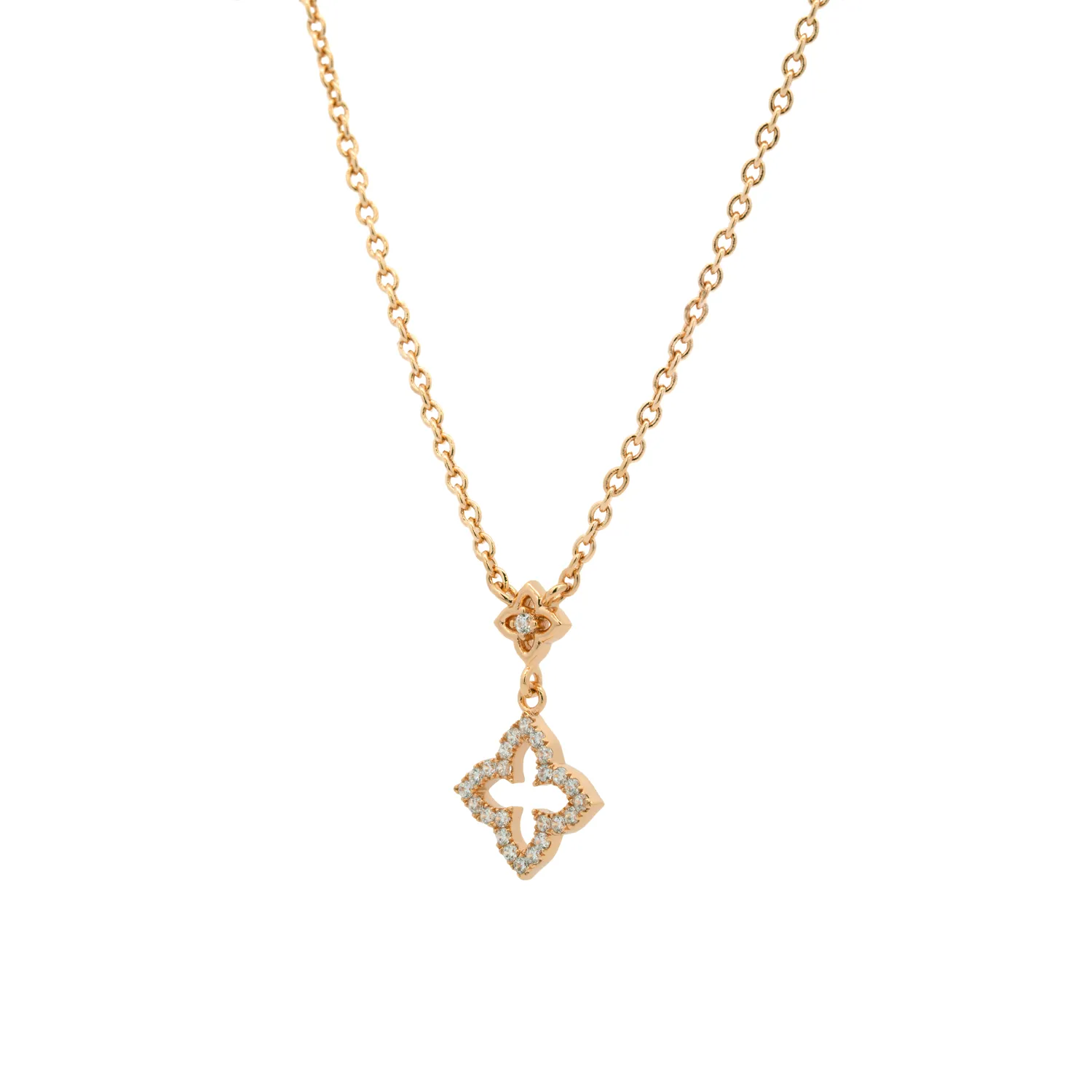 Gold Casablanca Primrose Necklace