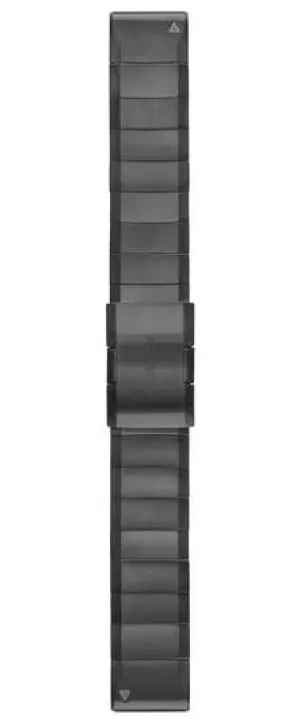 GRM Watch Band QuickFit 22 Carbon Grey DLC Titanium Bracelet