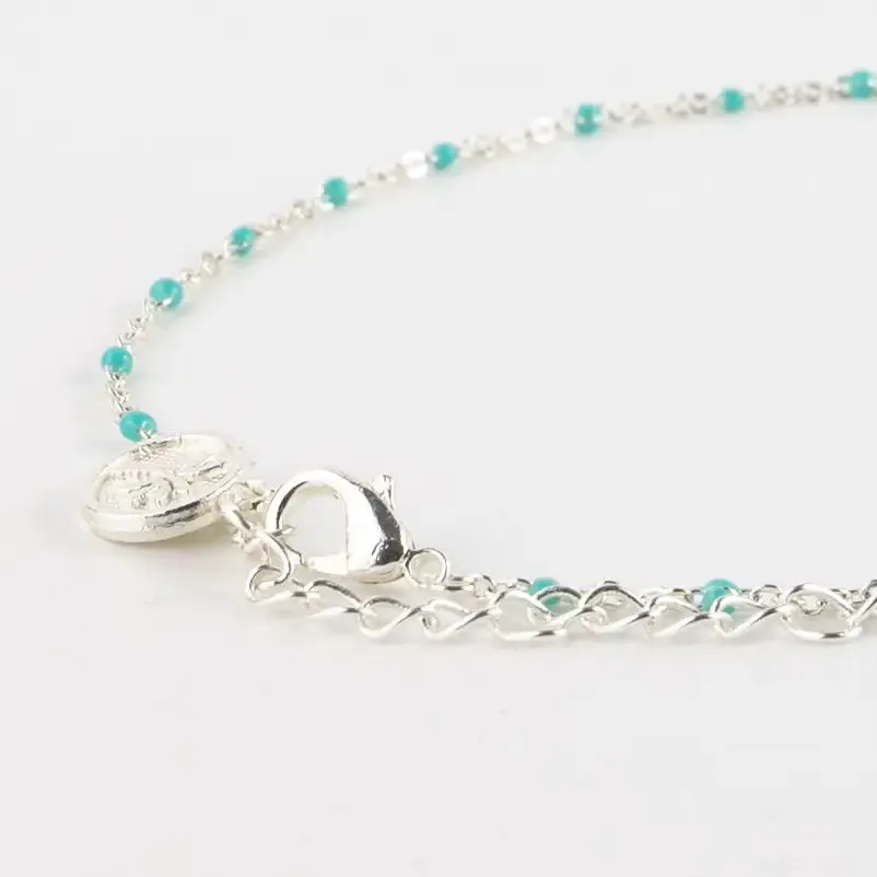 Guyub Enamel Bead Anklet