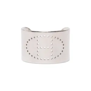 Hermes Sterling Silver Wide Eclipse Cuff