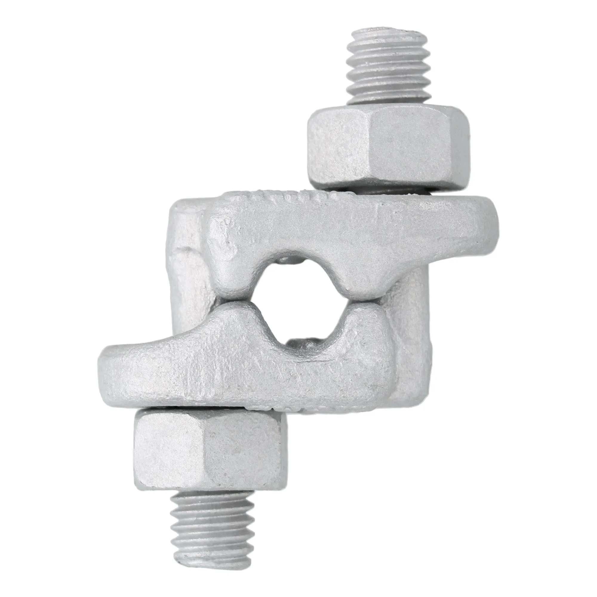 Hot Dip Galvanized Double Saddle Clip