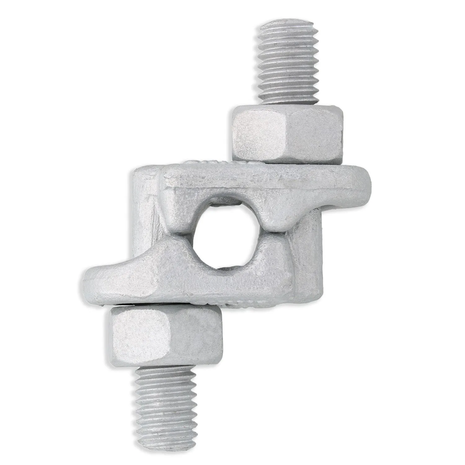 Hot Dip Galvanized Double Saddle Clip