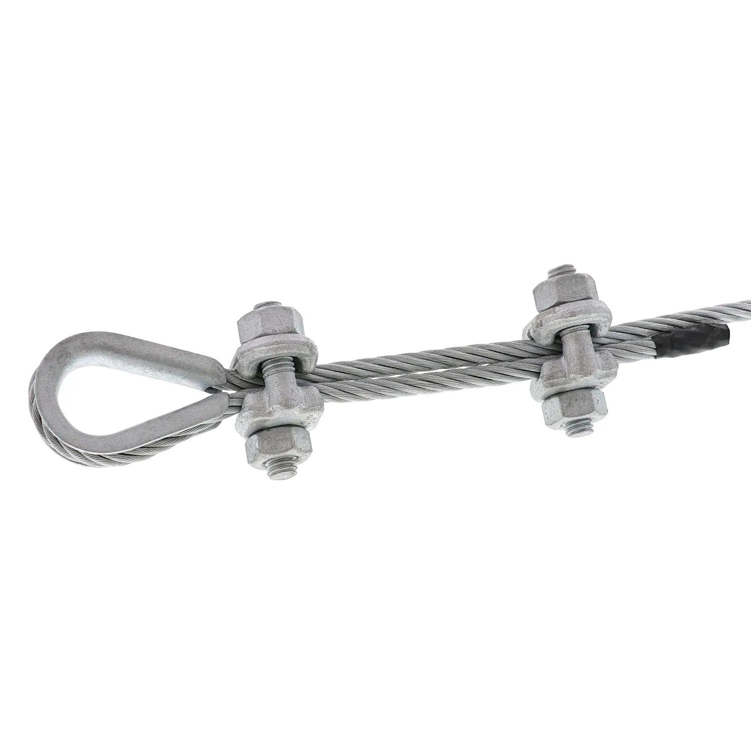 Hot Dip Galvanized Double Saddle Clip