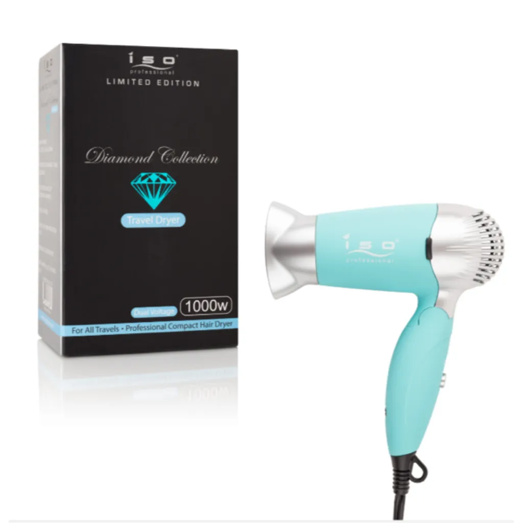 ISO Beauty Diamond Compact Travel Dryer | Dryer