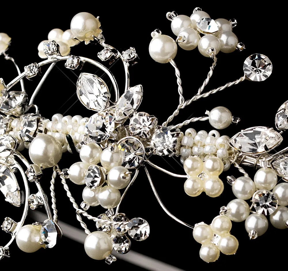 Ivory Pearl & Crystal Bridal Headband