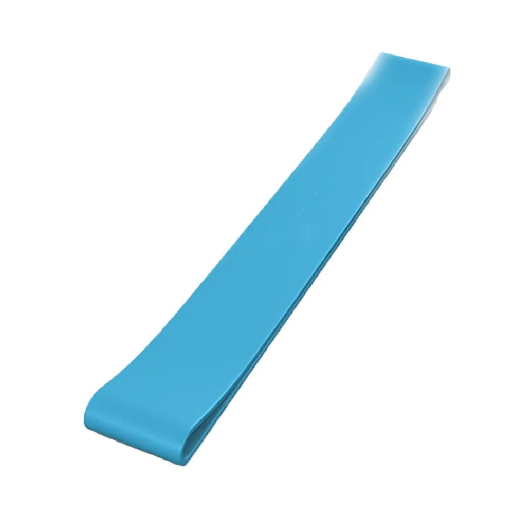 Latex Resistance Bands 500*50*0.6mm Light Blue