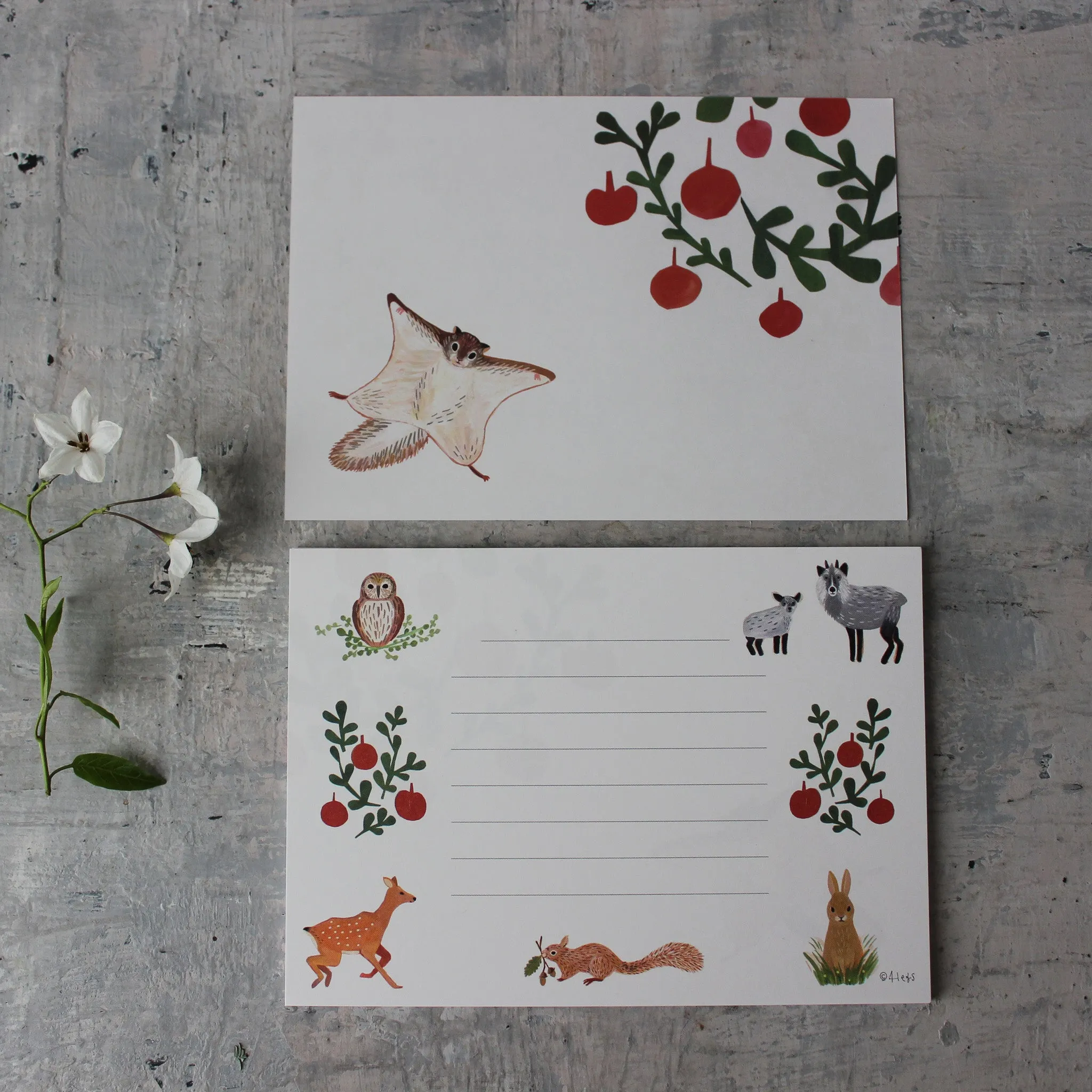 Little Nature Notelet Sets