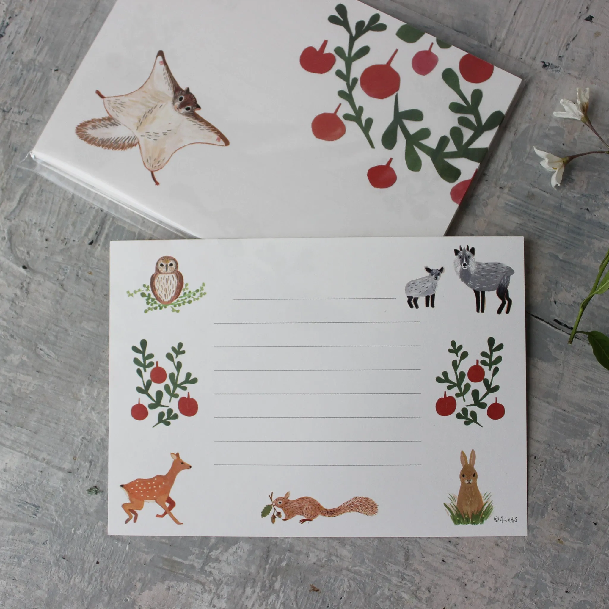 Little Nature Notelet Sets