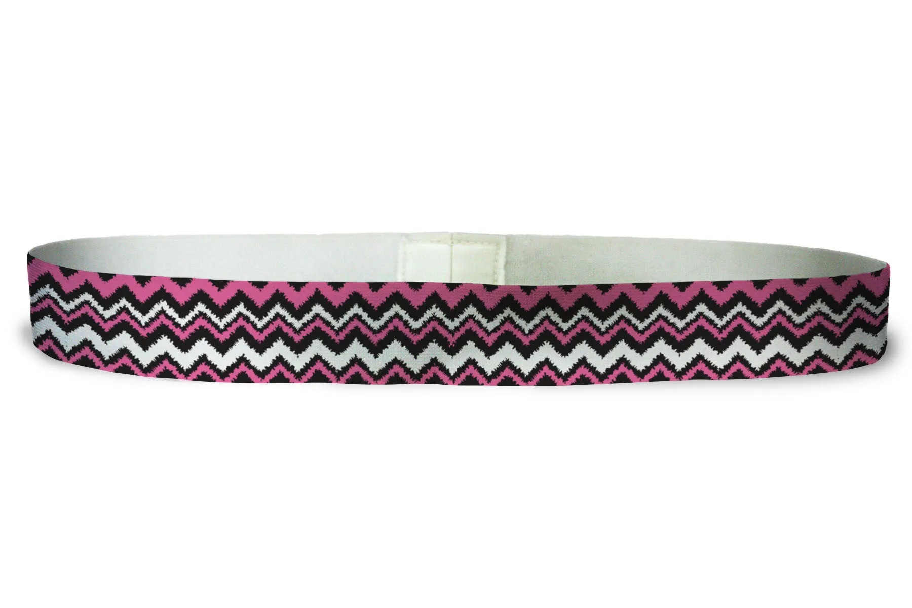 Loopty Loop Chevron Blurred Pink Black