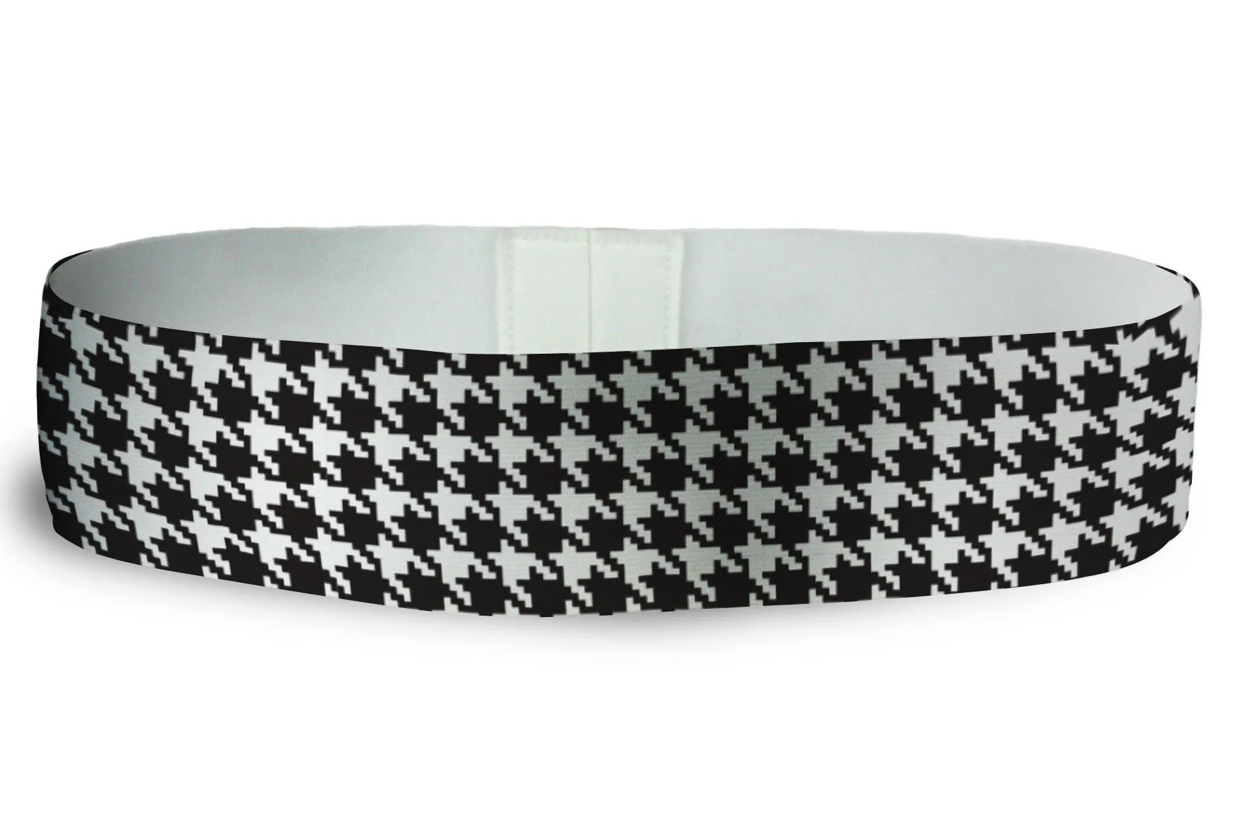 Loopty Loop Houndstooth Black White