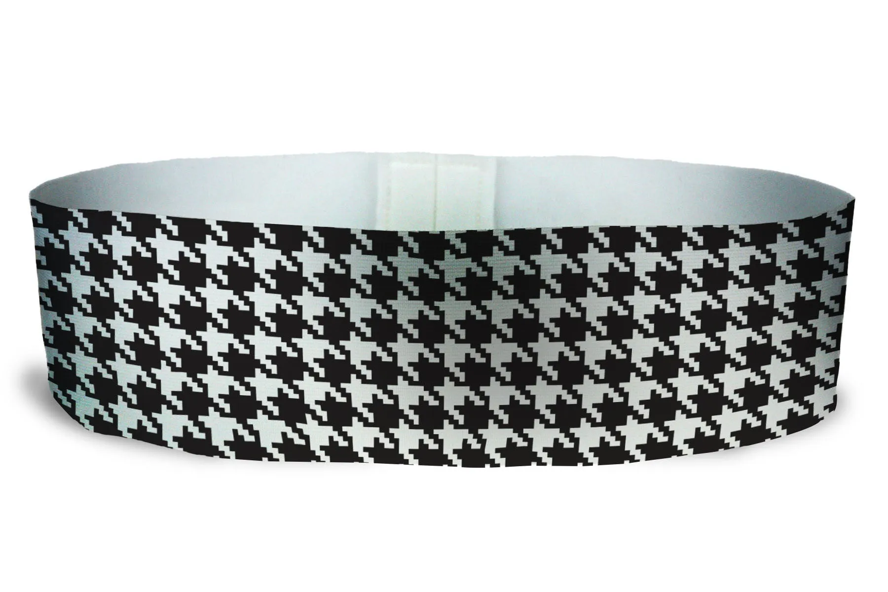 Loopty Loop Houndstooth Black White