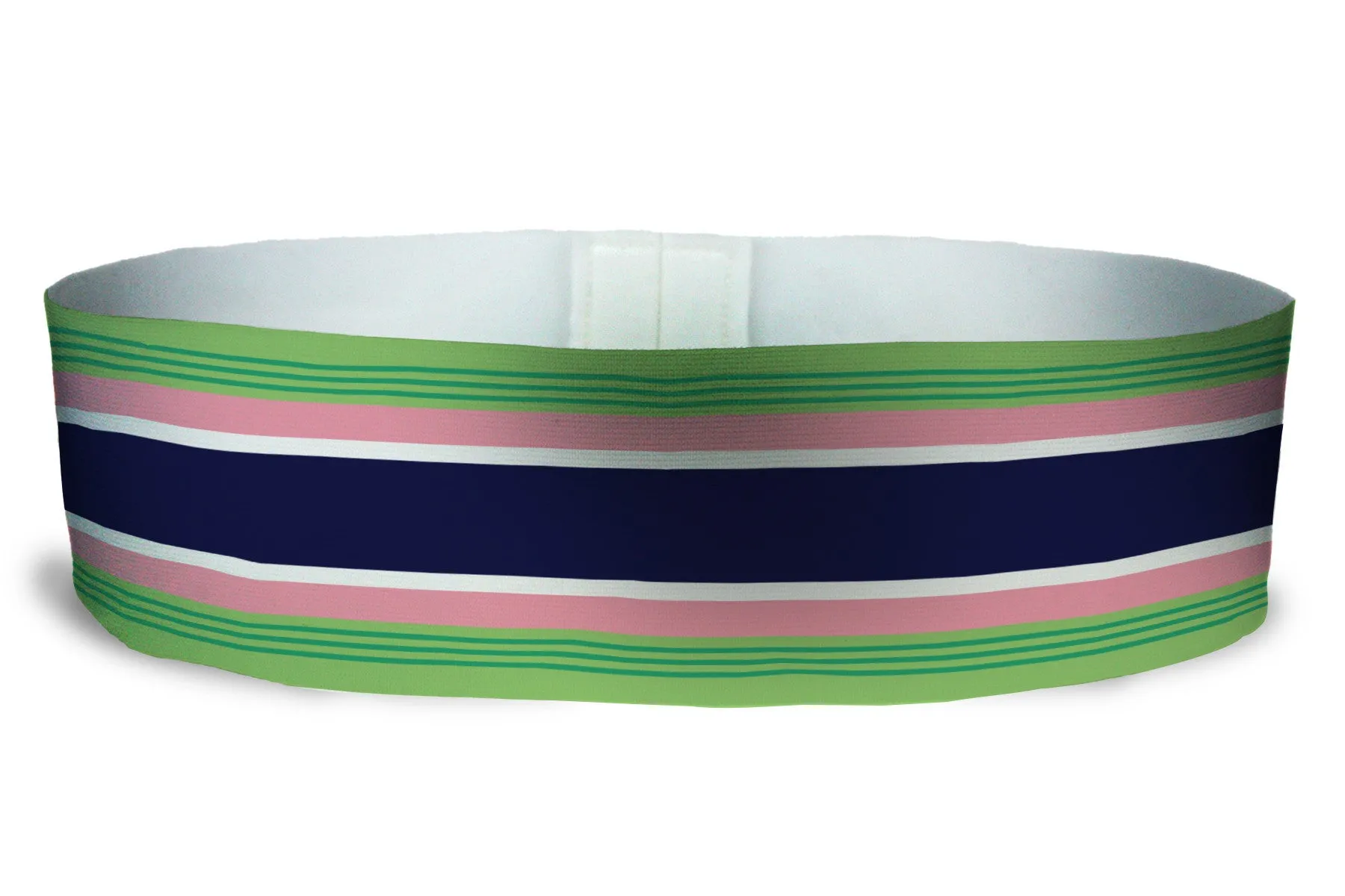 Loopty Loop Stripes Navy Pink Lime