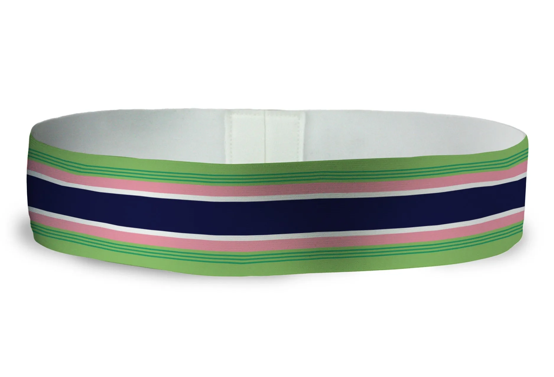 Loopty Loop Stripes Navy Pink Lime