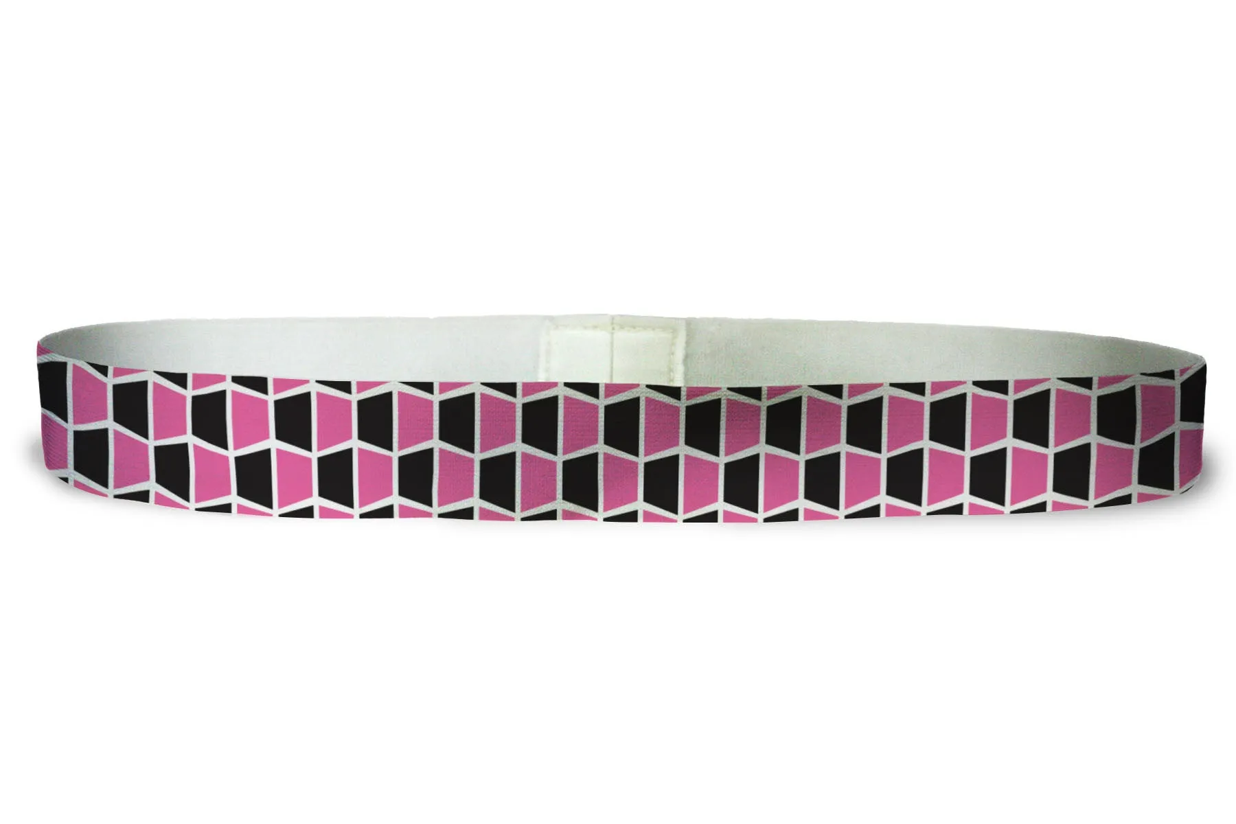 Loopty Loop Tiled Pink Black