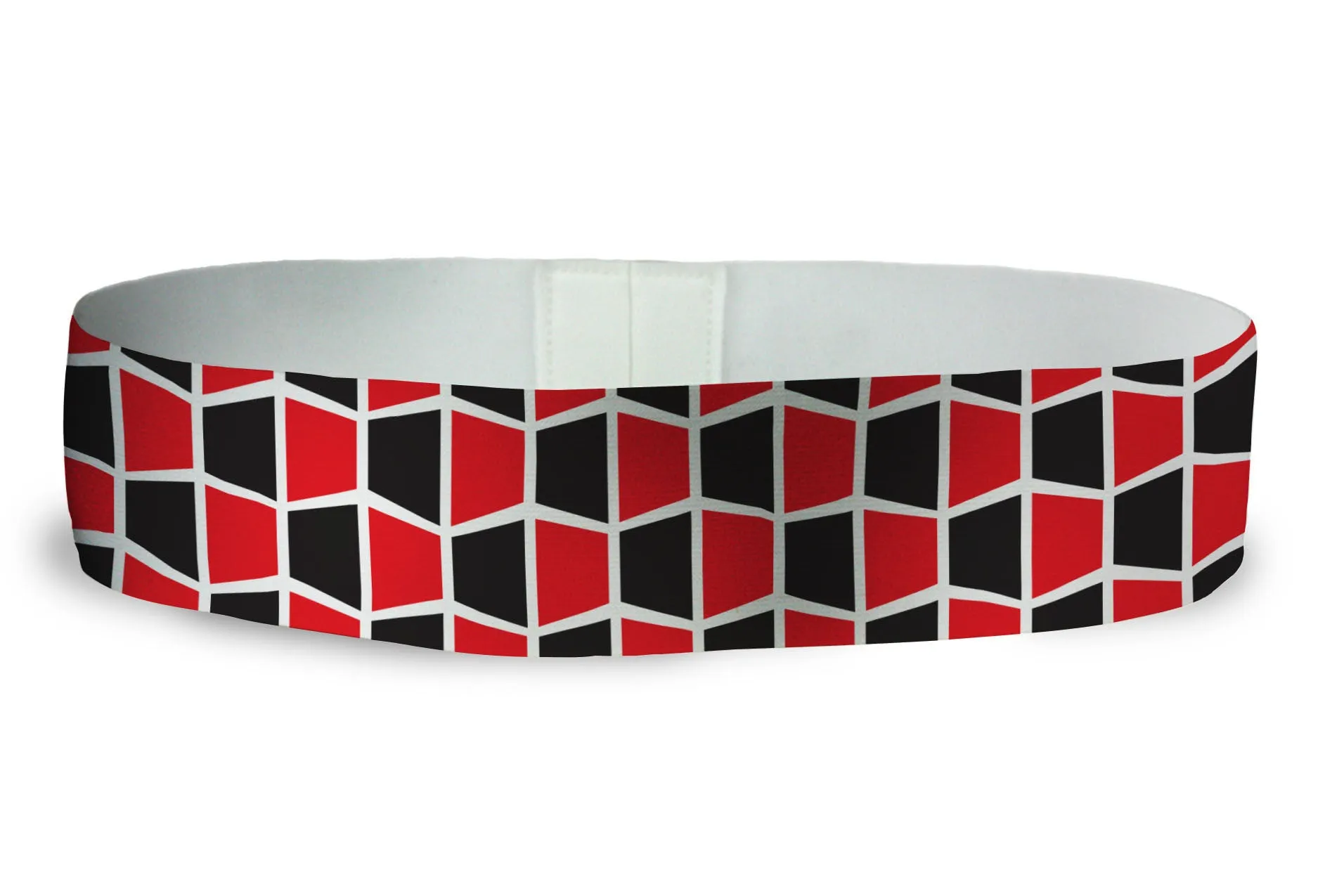 Loopty Loop Tiled Red Black