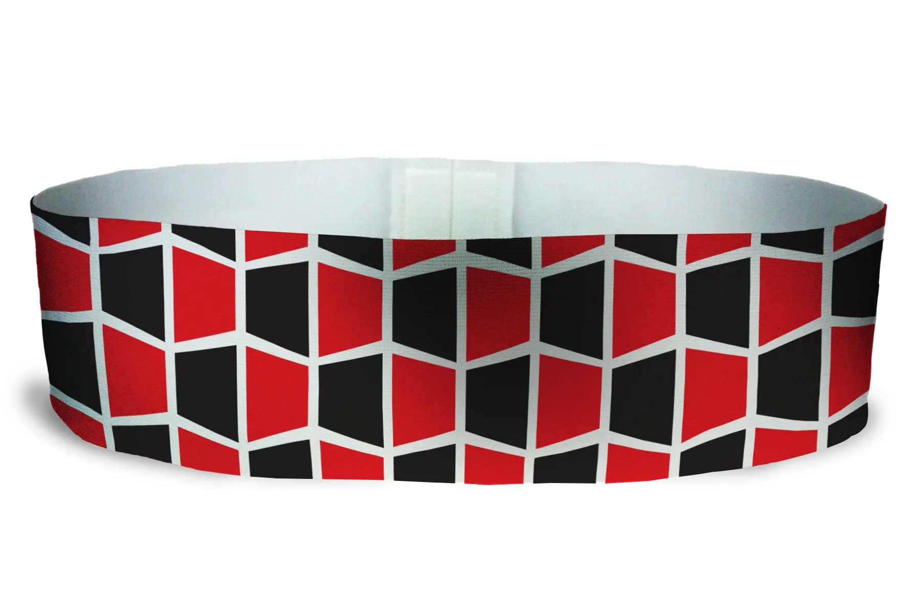 Loopty Loop Tiled Red Black