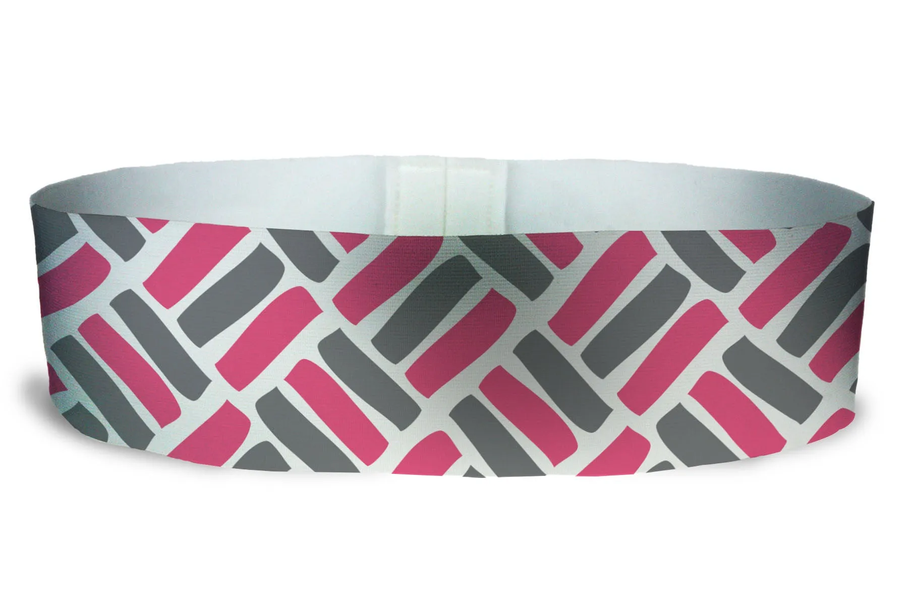 Loopty Loop Woven Pink Grey