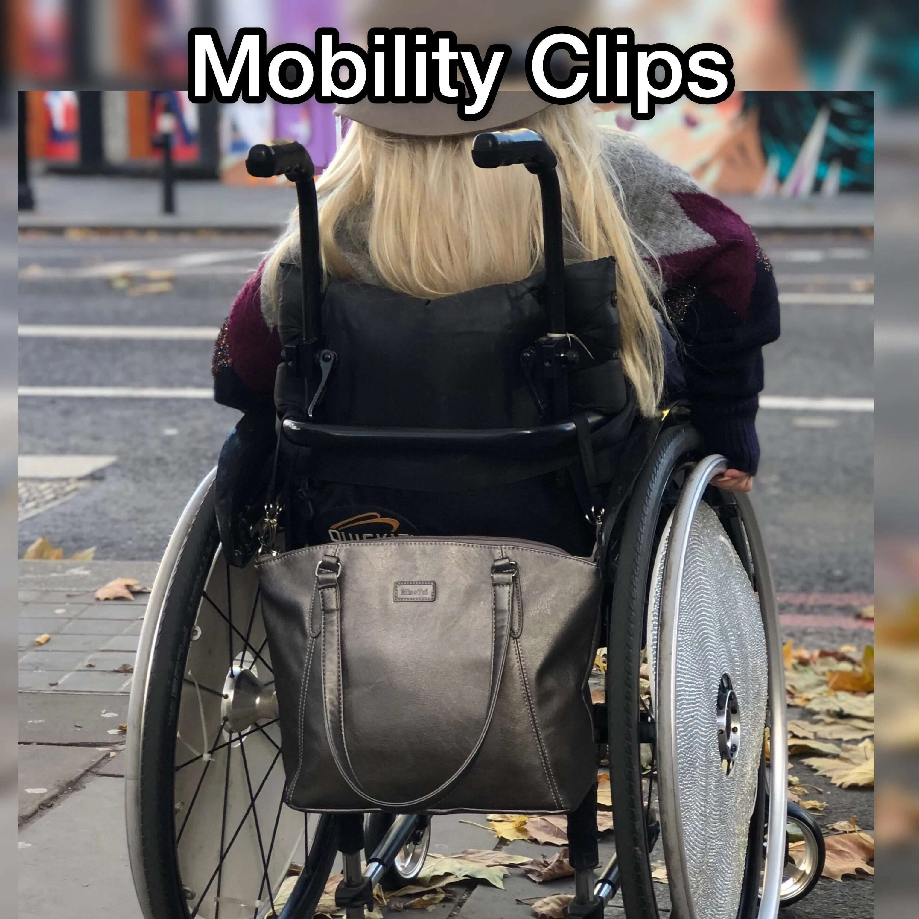 Mobility Walker / Wheelchair Handbag Clips