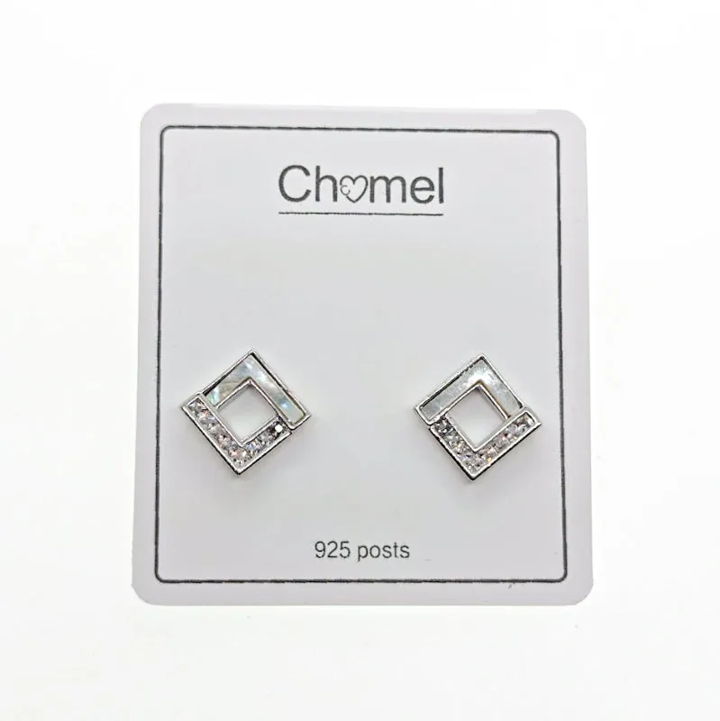 Mother of Pearl Stud Earrings