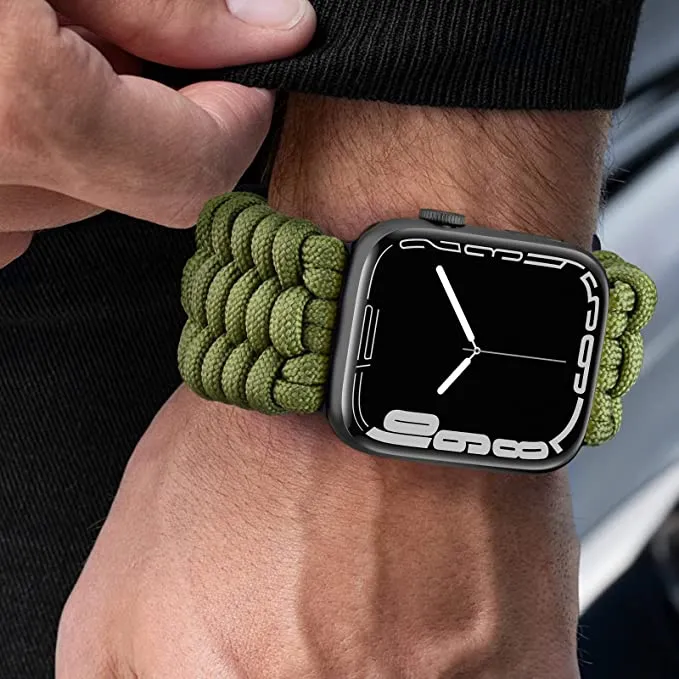 Nylon Braided Sports Rugged Band for Apple Watch