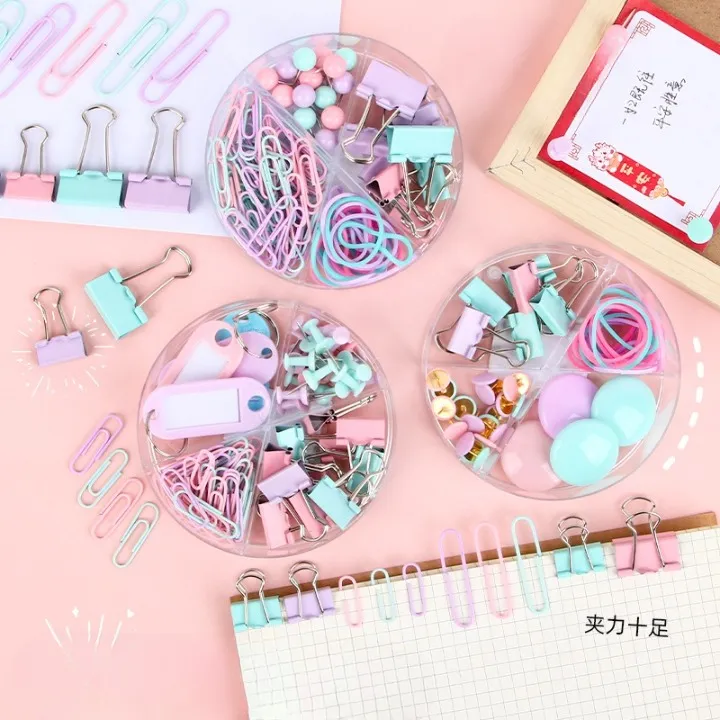 Pastel Clips & Pin Box