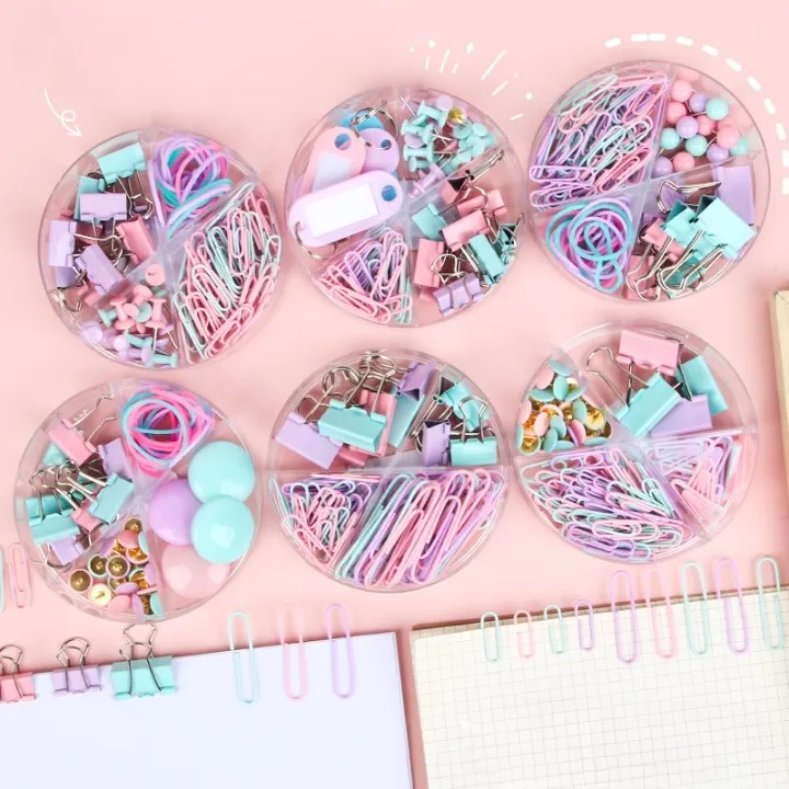 Pastel Clips & Pin Box