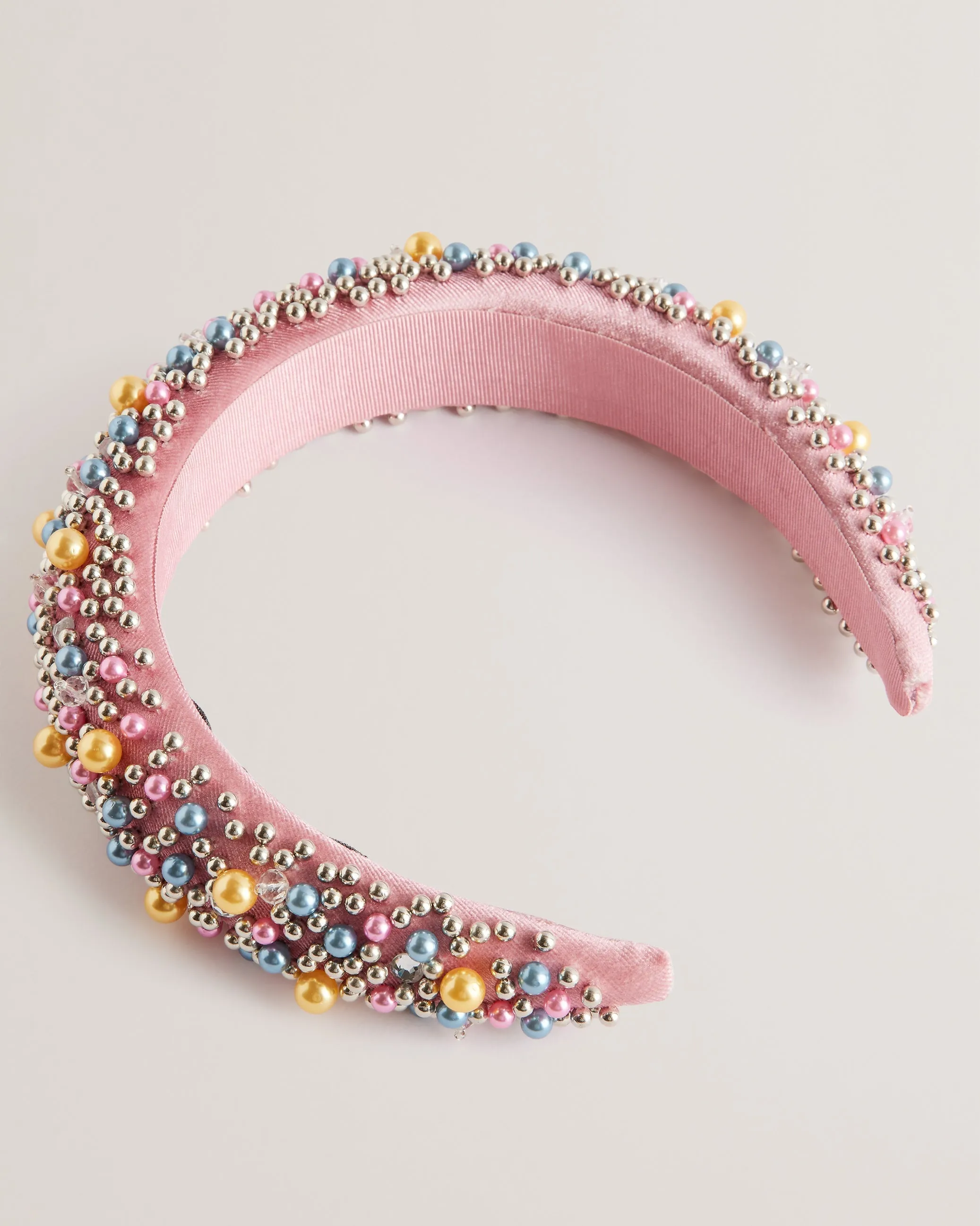 Pearlen Embellished Headband Multicol