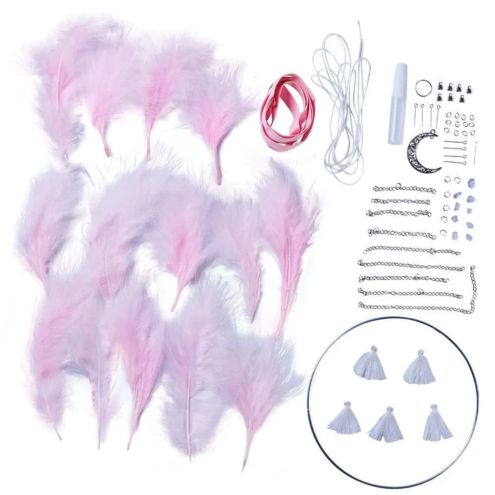 Pink Dreamcatcher Kit - Crafting For Kids