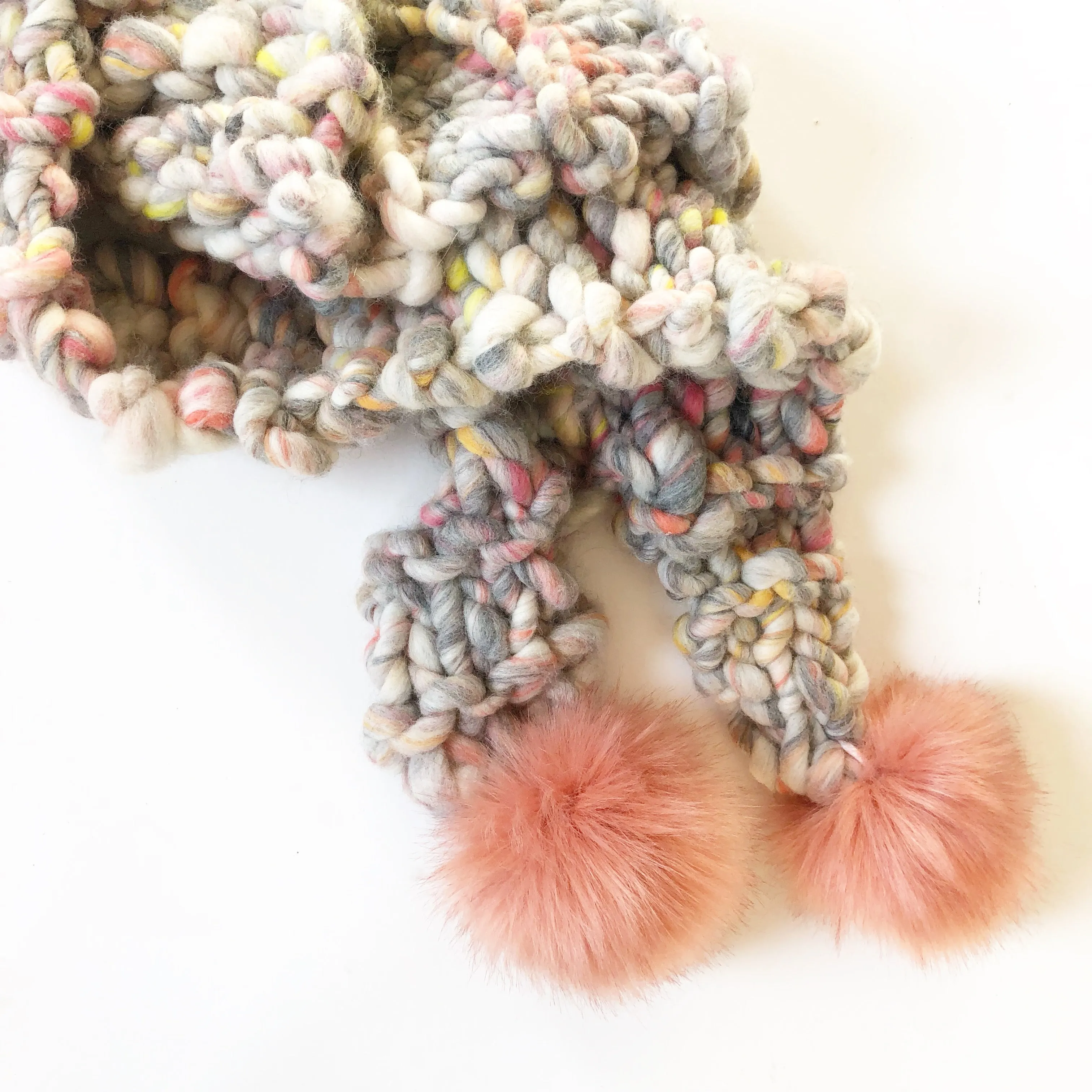 Pom Bomb Scarf