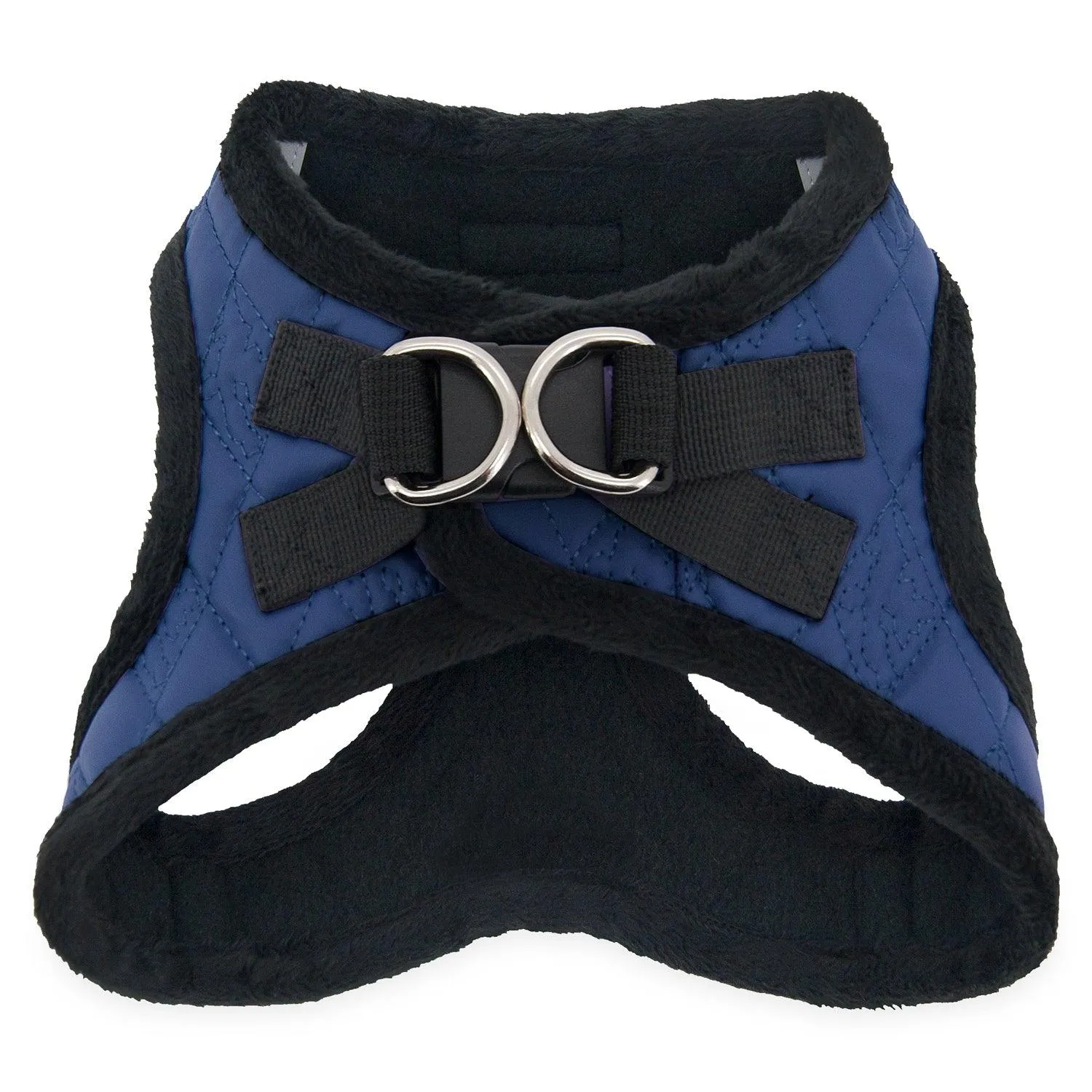 Valentine Step-In Plush Faux Leather Harness