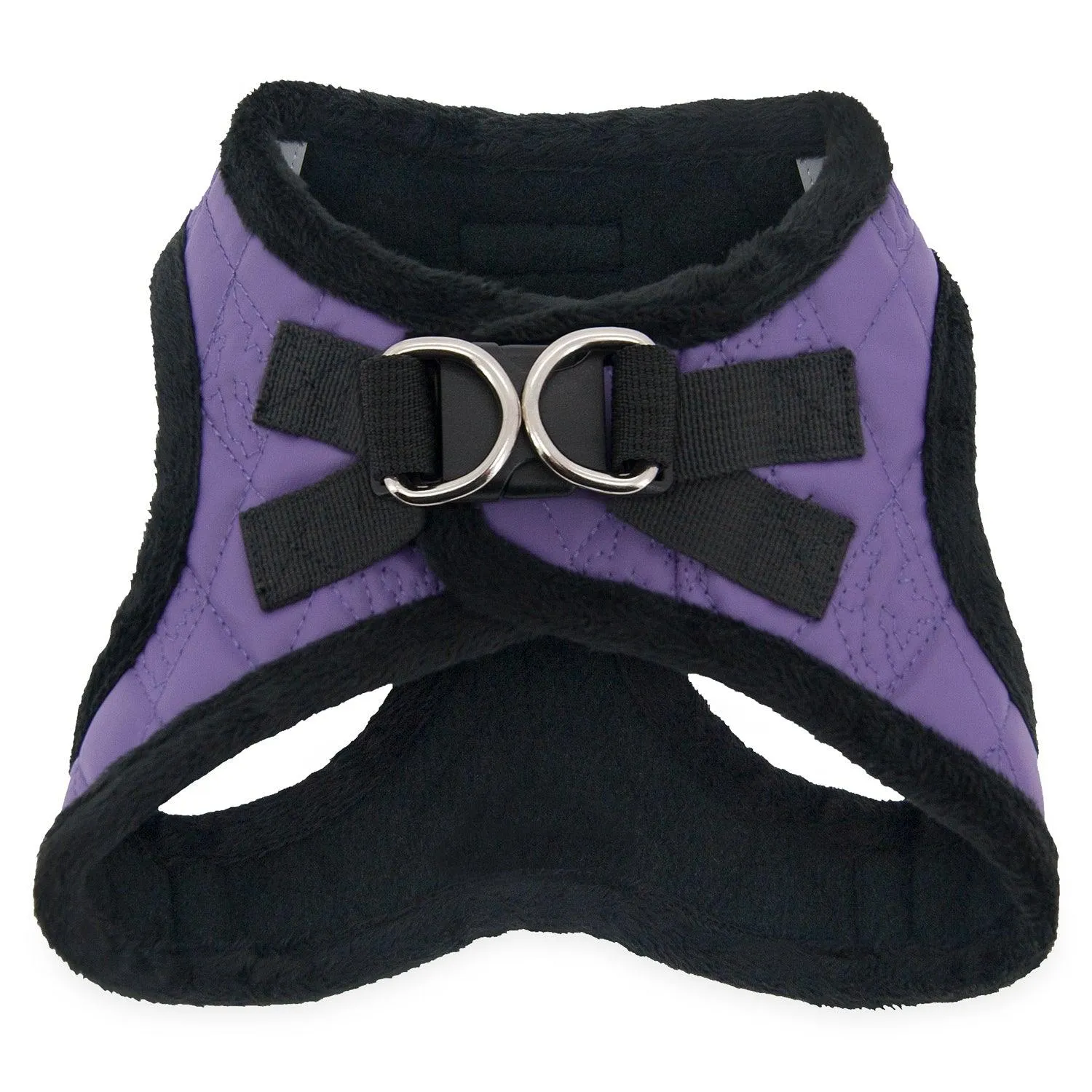 Valentine Step-In Plush Faux Leather Harness